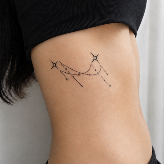 Starlight Chain Tattoo