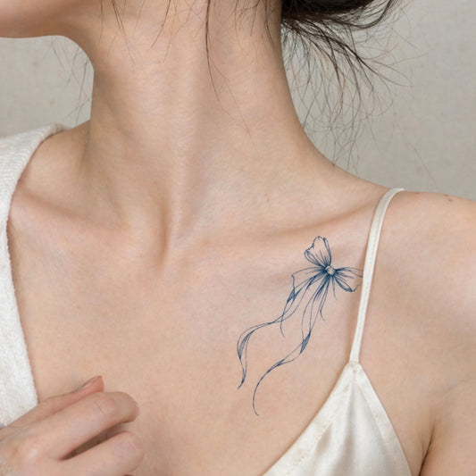 Silk Ribbon Tattoo