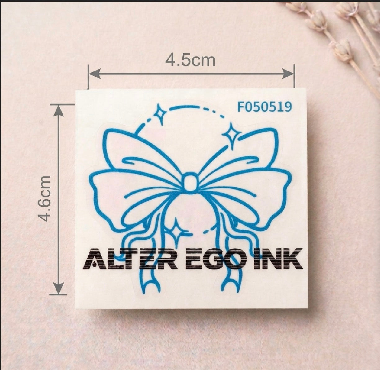 Celestial Bow Temporary Tattoo