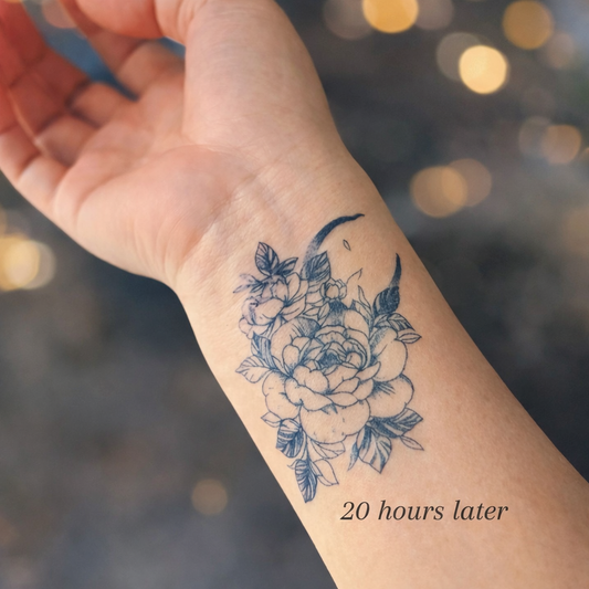 Lunar Bloom Tattoo