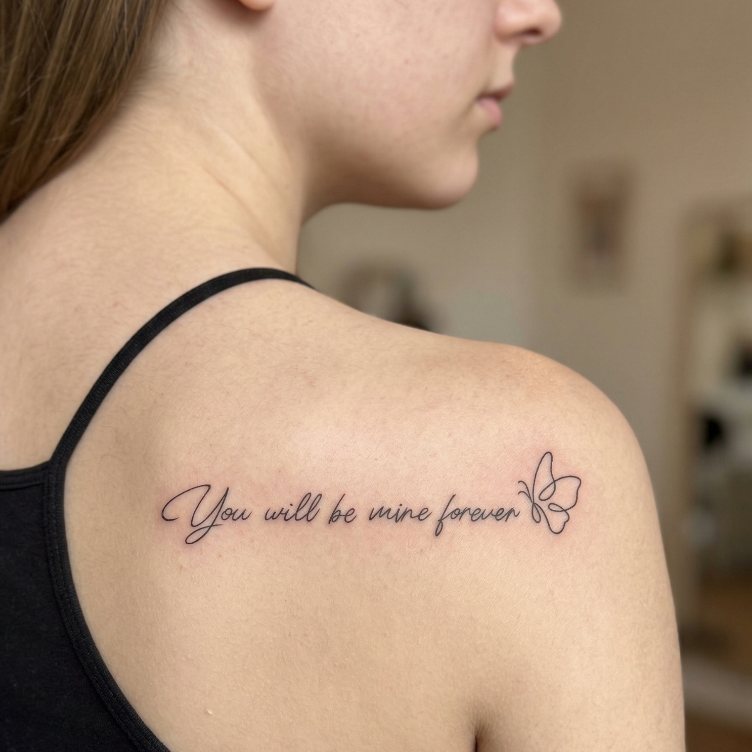 ”You will be mine forever“ Tattoo